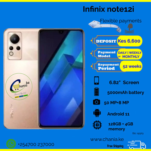 Infinix NOTE 12i, 6.82